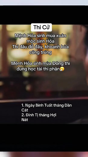 Thi cử thuận lợi: Tử vi Mệnh Hỏa theo tháng sinh