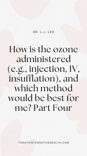 Discover the potential of vaginal and rectal insufflation for health support! From immune boosting to addressing infections, these methods could be game changers. Curious? Learn more about how ozone therapy might help with conditions like HPV, ulcerative colitis, and more. Stay informed and explore new wellness options! #HealthTips #OzoneTherapy #Wellness | Todays Integrative Health