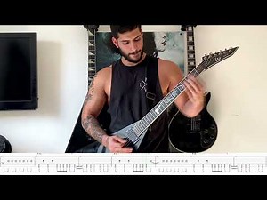 Bullet For My Valentine - "Hand of Blood" - Guitar Cover with On Screen Tabs (#1)