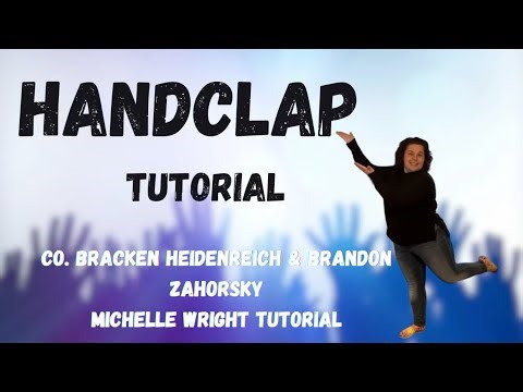 Hand clap line dance tutorial Phrased Intermediate choreography by Heidenreich & Zahorsky