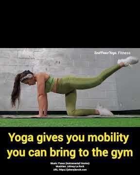 Try this Total Body Yoga Mobility flow and tell me how you feel!