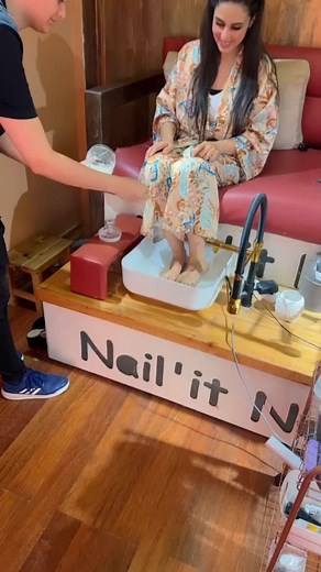 Nail Salon Pedicure Experience at Nail it N