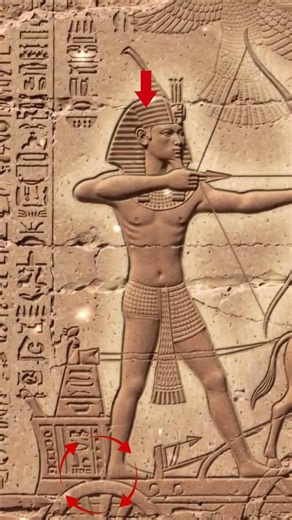 Pharaoh's War Chariot: Power Etched in Stone #AncientEgypt - #EgyptianHistory - #Pharaoh