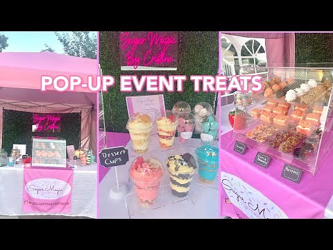 Best Selling Small Treat Business Items 2022 | Easy Treat Menu Ideas For a Pop-up Event