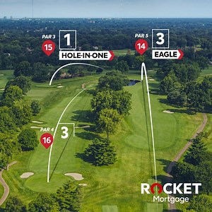 136K views · 88 reactions | The last day of the Rocket Mortgage #AREA313Challenge has brought the total raised for Detroit to $385,000. ️ #ChangingTheCourse | Rocket Classic | Facebook