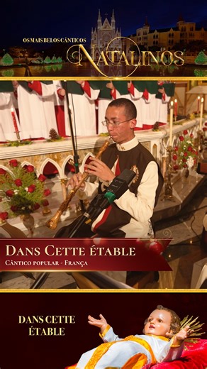 Dans Cette étable Cântico popular - França 1. Dans ce e étable, que Jésus est charmant! Qu’il est aimable dans son abaissement! Que d’a raits à la fois! Tous les palais des rois n’ont rien de comparable aux beautés que je vois dans ce e étable. 2. Que sa puissance paraît bien en ce jour, malgré l’enfance où le réduit l’amour! Le monde racheté et tout l’enfer dompté font voir qu’à sa naissance rien n’est si redouté que sa puissance. 3. Touchant mystère! Jésus, sou rant pour nous, d’un Dieu sévère