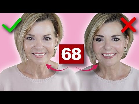 5 Makeup MISTAKES Women Over 50 Make & The EASY FIXES for ALL of Them! Over 50, Over 60
