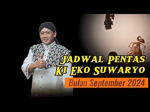 Jadwal Bulan September 2024, Ki Eko Suwaryo