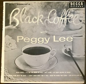 Peggy Lee - Black Coffee With Peggy Lee
