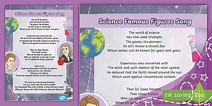 Famous Scientific Inventions Song Lyrics