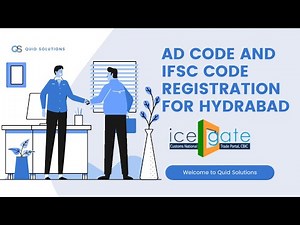ICEGATE AD Code Registration for ICD Hyderabad (INSNF6) / ACC Hyderabad (INHYD4) Port