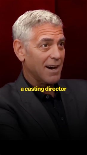George Clooney faked his way into auditions before the internet 😂