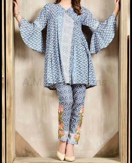 Short frock design ideas.A.M Arts & designs