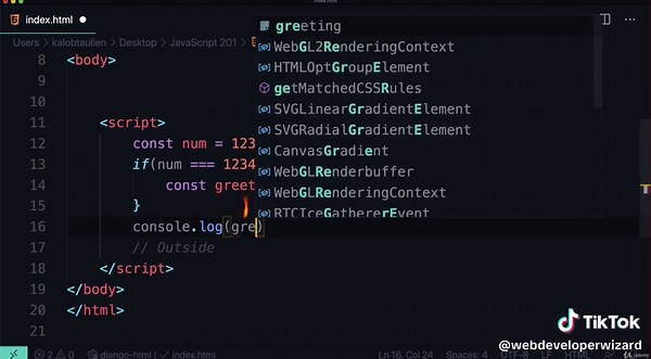 5. JavaScript variable scoping. #javascript #makethisgoviral