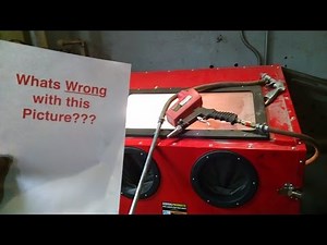 Harbor Freight Blast Cabinet Modificaitons