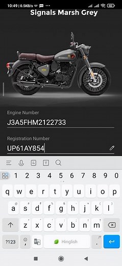 RE App 💗❤️ | Royal Enfield App | #shorts #youtubeshorts #royalenfield #app