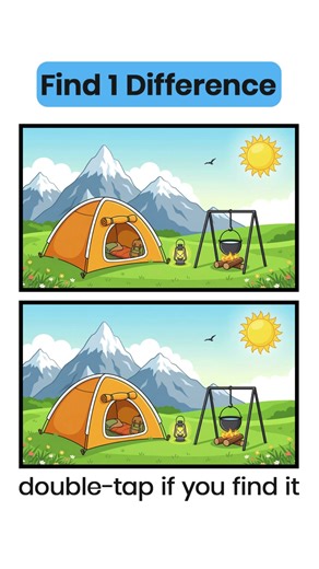 Visual Puzzle Game 🎯 | Find All Differences Fast! | Shorts #40