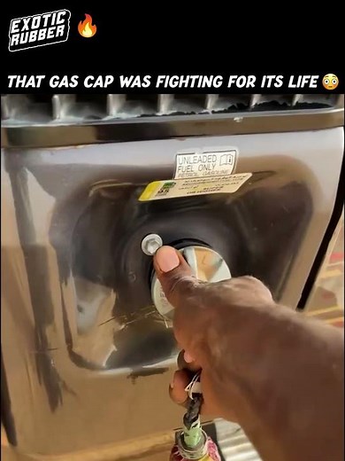 This Gas Tank Was Under A Lot Of Pressure