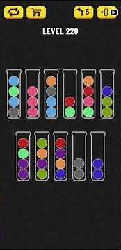 Ball Sort Puzzle - level 220
