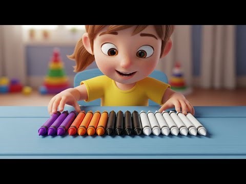 Count the Crayons in the Box | Fun Counting Nursery Rhymes and Kids Songs Collection