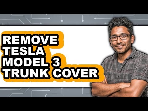 How To Remove Tesla Model 3 Trunk Cover - Full Guide