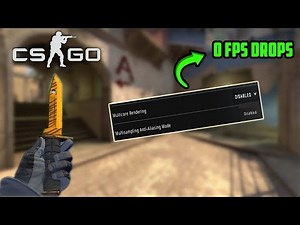 CSGO: THE ONLY WAY! to Stop FPS DROPS FOREVER! For All Pc/Laptop (IN 3 MINUTES!)
