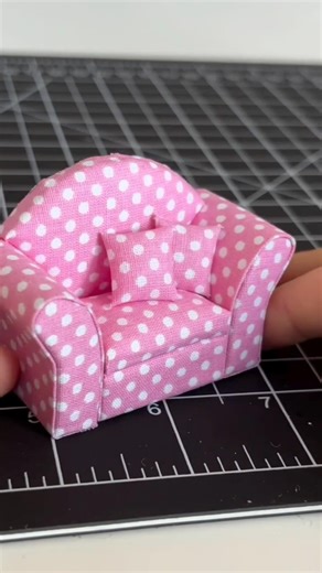 Mini sofa #diy #minisatisfying #handmade #shorts