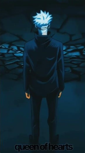 gojo saturo edit overwhelmingly powerful, charismatic teacher from Jujutsu Kaisen, known#anime edit#