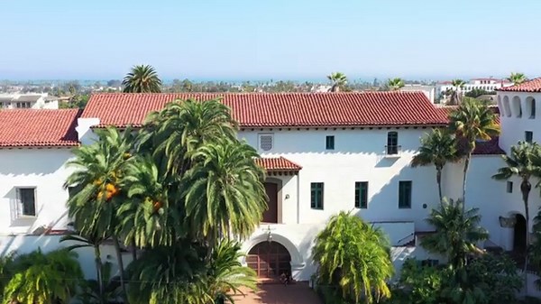 Santa Barbara California (4K UHD) BEAUTIFUL Nature, Sounds and Music by Drone