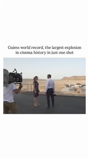 carry on Instagram: "The Instagram reel showcases behind-the-scenes footage from the Saudi action thriller 7 Dogs, which set a Guinness World Record in 2025 for the largest film stunt explosion at 170.7 tonnes TNT equivalent, eclipsing the 2015 Spectre record of 8,415 litres of fuel and 33 kg of explosives. Directed by Adil El Arbi and Bilall Fallah with a $40 million budget and international cast including Fahad Albutairi, the film was shot in Riyadh's desert, highlighting Saudi Arabia's emergi