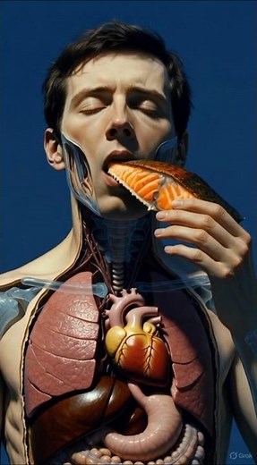​What Happens Inside Your Body: Salmon 🐟