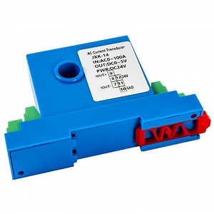 [Hot Item] 0-10V Hall AC Current Sensor Transmitter 4-20mA 1-5V RS485 AC Current Sensor AC0-10A 15A 20A 25A 50A AC Current Transducer