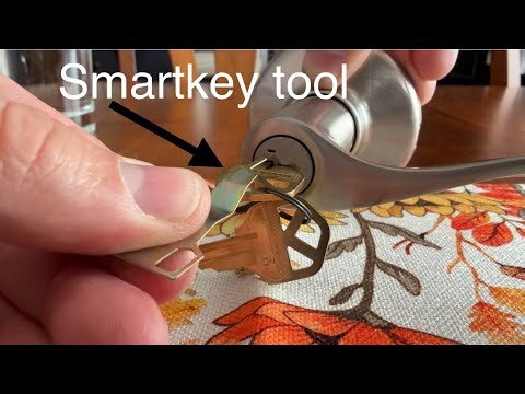 Key your doors alike. Make your new lock match your current locks. How to rekey Kwikset smart key