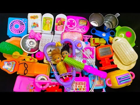 Satisfying with Unboxing Automatic Kitchen Appliance Playset ASMR No Talking｜Review Toys