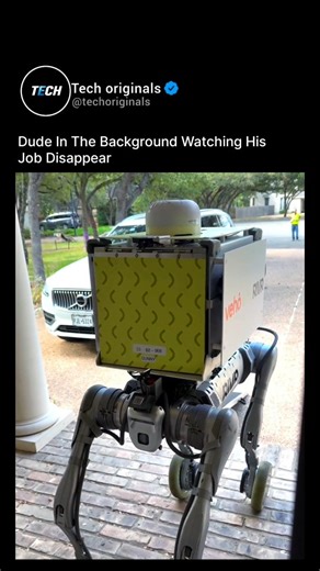 Technology Originals | AI & Tech | 1 Million views... Autonomous Delivery Robots Are Quietly Rewriting Last-Mile Logistics This autonomous delivery robot uses computer... | Instagram