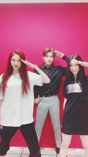 [📽] #HELICOPTER_Challenge🚁 With #박우진 @ab6ix.official#CLC #씨엘씨#CLC_HELICOPTER