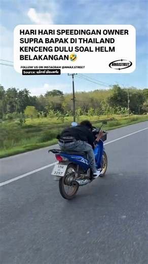 𝙉𝙈𝘼𝙓 𝙎𝙏𝙍𝙀𝙀𝙏 𝙊𝙁𝙁𝙄𝘾𝙄𝘼𝙇⚡ on Instagram: "Salah satu alasan Thailand jadi negara nomer satu tingkat kecelakaan lalu lintas adalah, kurangnya kesadaran dalam memakai helm, sama aja lah disini juga, tapi karena mungkin jalanan disana mulus mulus dan juga diluar kota besar seperti Bangkok cenderung sepi. Gimana menurut kalian der? Di @arcspeedshopjakarta lu bisa servis, modif motor, dan upgrade part branded yang terjamin ori #nmaxstreet #speeding #wavethailand #wave125 #thailand"