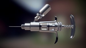 Syringe - Download Free 3D model by T-FLEX CAD ST (Free) (@tflexcad)