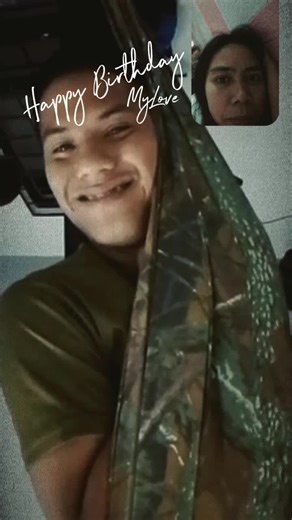 Happy birthday to my Soldier 🪖 Gaano man kahirap Yung sitwasyon natin Ngayon,naniniwala Akong makakaya natin, because I believe in the end of the day it's all wort it,always remember that your TAGAPAGHINTAY is not going anywhere.See you Soon ayat ko😘Always pray para ma guide ka palagi ni Lord and always remember nandito lang Ako naghihintay sa muli mong pagbabalik, I love you again ayat ko and happy birthday 🎂💜@Lester Ascueta