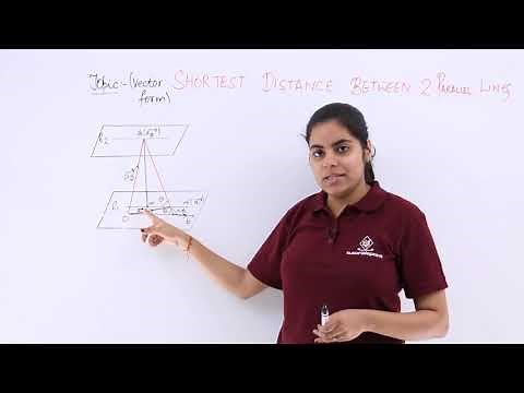 Class 12th – Shortest Distance Between Parallel Lines | Three Dimensional Geometry | Tutorials Point