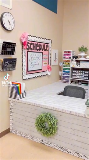Classroom organization tips **this is NOT my video I found this video on TikTok. If you would like to follow the original creator, I suggest that you look them up their name is highlighted in white by the TikTok symbol! Just a reminder that I do not sell or make anything on this account. These are just ideas - [ ] | The Crafty Teacher Blog