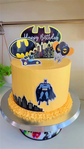 #cake #batman #happybirthday #birthdaycakes