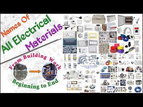 Required Electrical Material for Constructing a New House | Electrical Items Names | Build Dunia