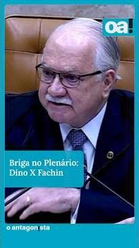 Dino argues with Fachin over request to speak during the Supreme Court session.