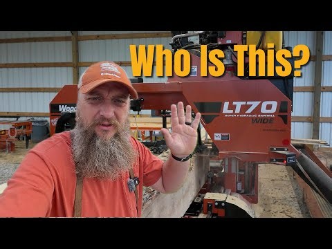 Spreading Fertilizer… Then a Trespasser Showed Up at the Sawmill