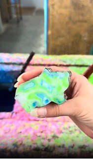 Recycling Wax Scraps Into New Creative Shapes