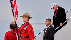 Trump arrives in Alberta for G7 summit
