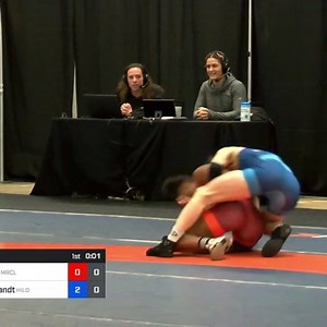 Now that was dirty. Sarah Hildebrandt opens it up with an 8-0 W for her squad. Presented by Asics & Titan Mercury Wrestling Club Captains' Cup 📺: http://ow.ly/2aVw50DA4UW | FloWrestling