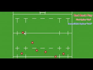Red Rugby Play