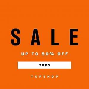The best use of your time today? Checking out the #TopshopSale that has just landed... | Topshop